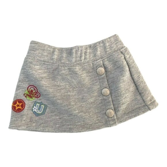 American Girl Doll Skirt Innerstar U Fresh and Fun MyAG Grey Fleece Clothes - Picture 1 of 4